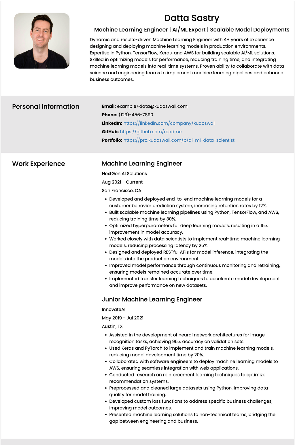 AI Resume Builder – Build ATS-Friendly Resumes with AI
