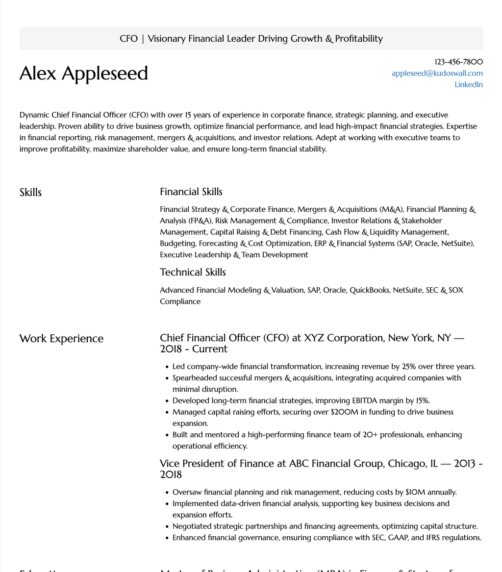 AI Resume Builder – Build ATS-Friendly Resumes with AI