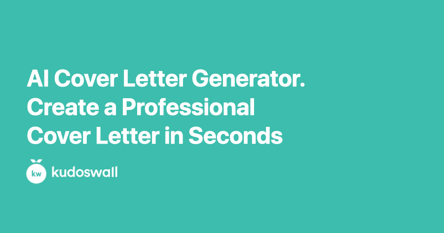 AI Cover Letter Generator – Write Job-Winning Cover Letters in Seconds