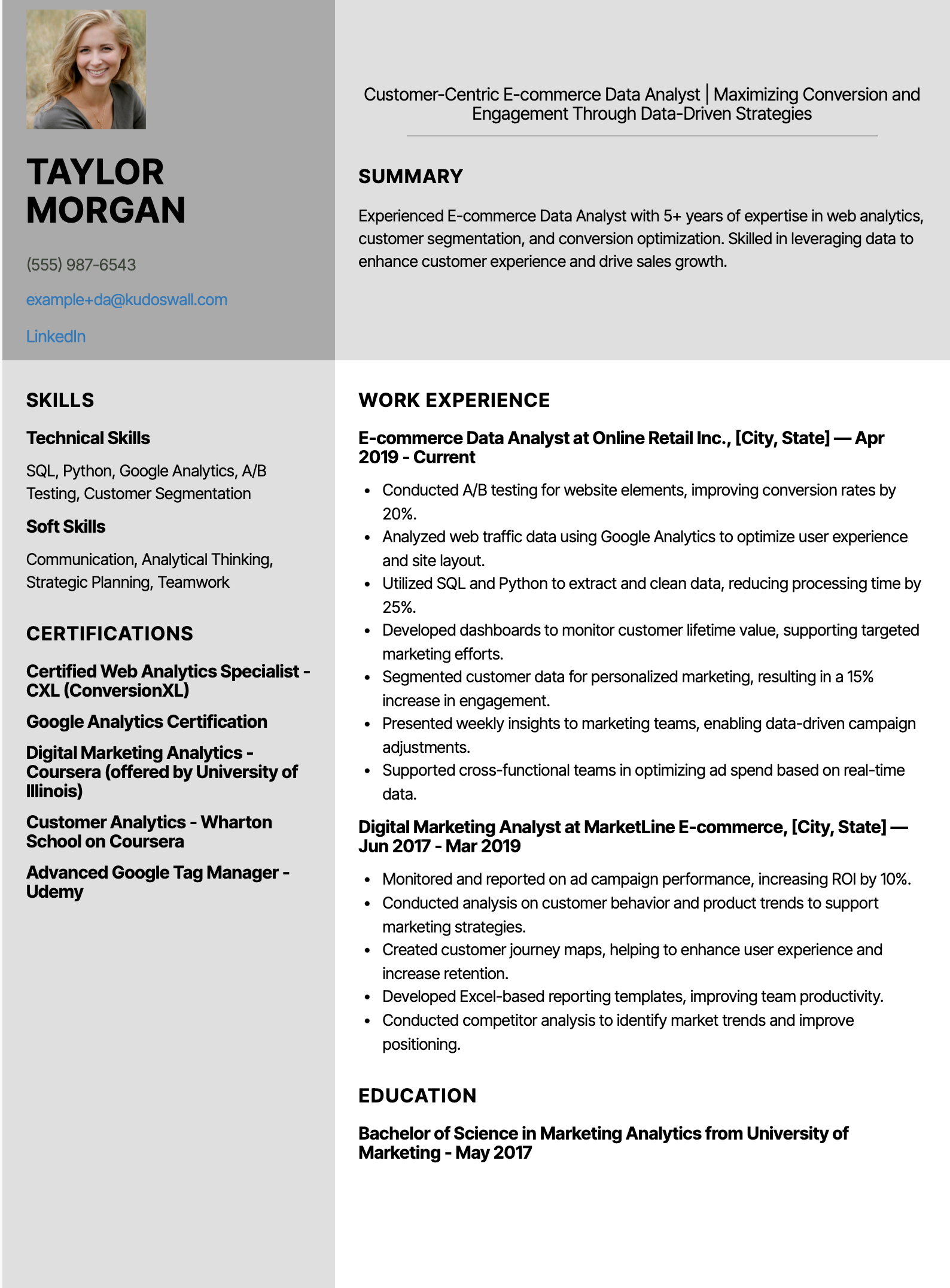 AI Resume Builder – Build ATS-Friendly Resumes with AI