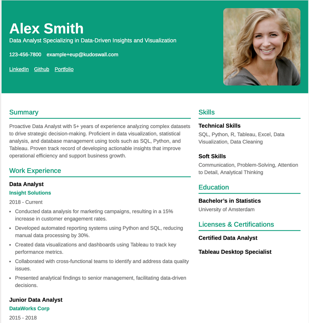 Europass CV Maker – Create Your Europass CV Online with AI